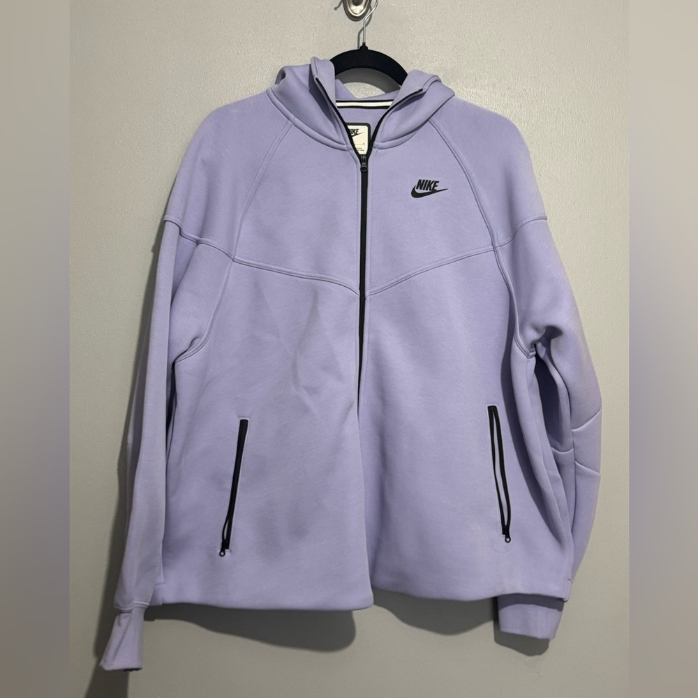 Nike Tech Purple Zip Hoodie Women’s Plus Size 1X New Without Tags